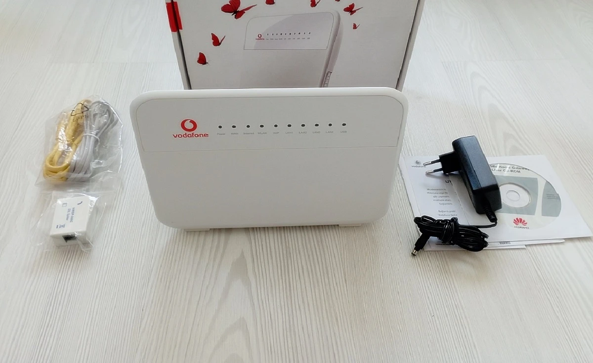 Huawei HG658c Fiber Modem Kurulumu