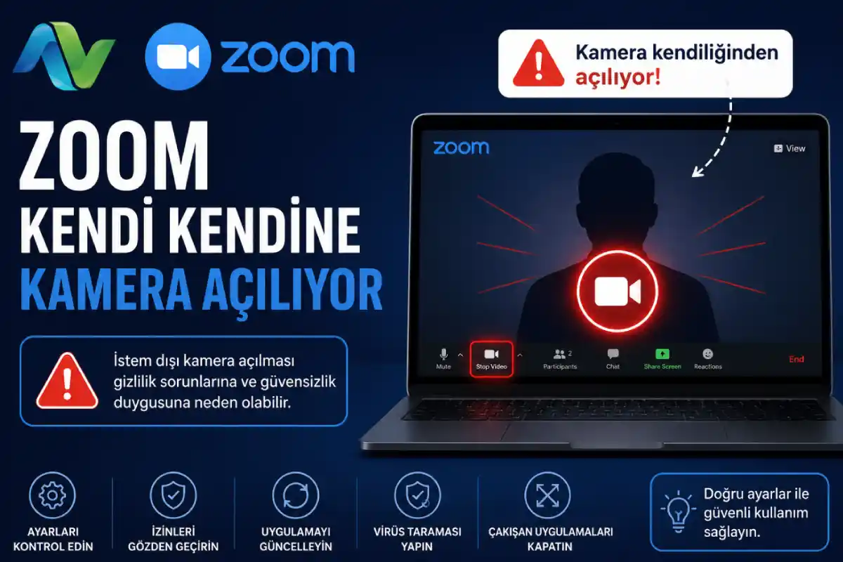 Zoom Kendi Kendine Açılıyor