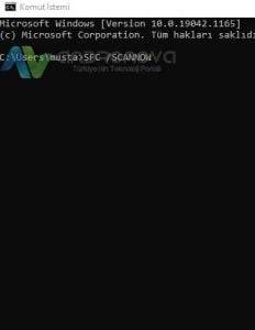 Windows 10 Cihazınız Bir Sorunla Karşılaştı Hatası