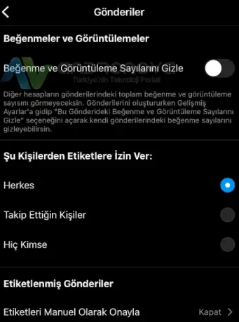 Instagram Beğeni Sayısını Gizleme Kapatma Instagram Beğeni Sayısını Gizleme Kapatma