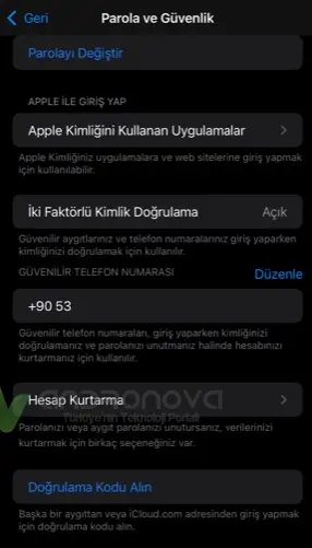 iPhone Hesap Kurtarma Kişi Ekleme Kaldırma iPhone Hesap Kurtarma Kişi Ekleme Kaldırma