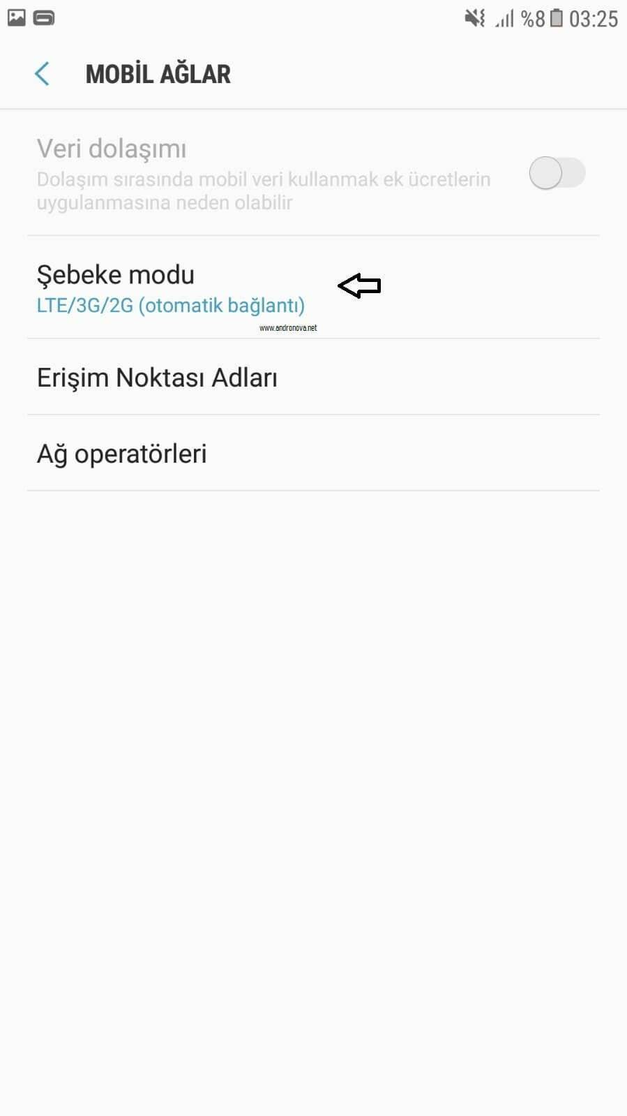 Android Telefonda Şebeke Çekmiyor Sorunu Android şebeke çekmiyor