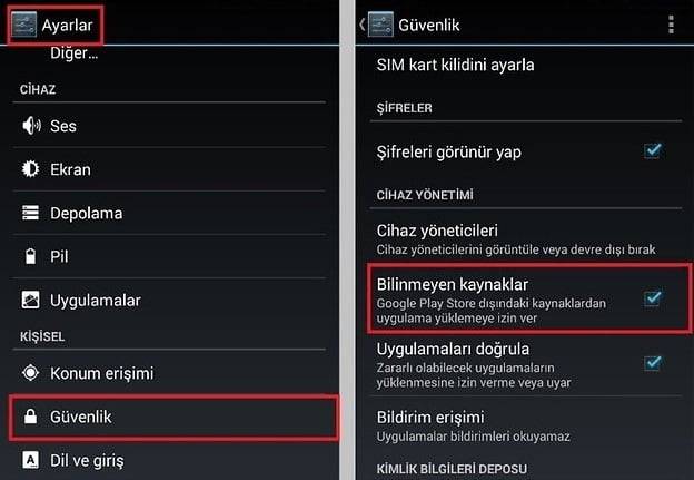 Google Play Store nasıl yüklenir? 