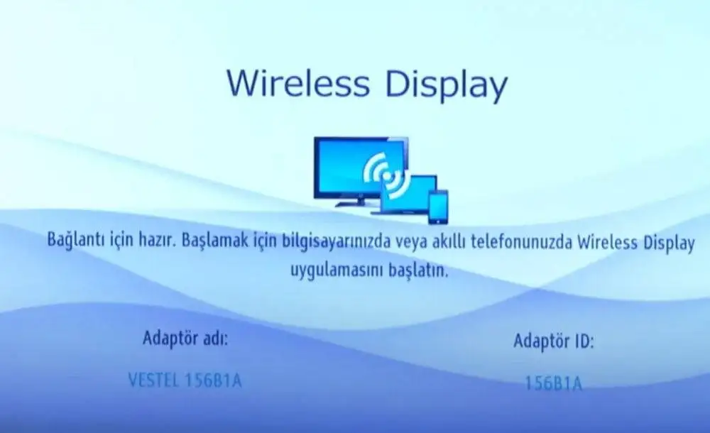 Telefonu Vestel Smart TV Televizyona Bağlamak Samsung Vestel TV bağlanma