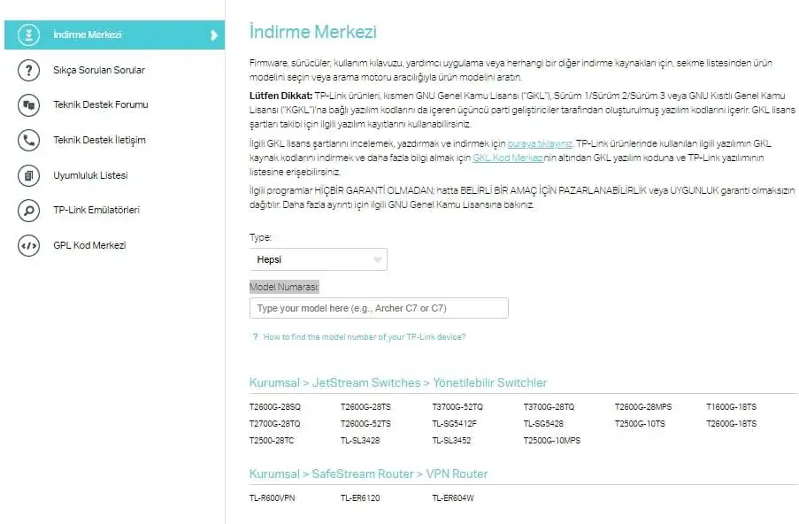 TP Link modem yazılım güncelleme resimli anlatım 