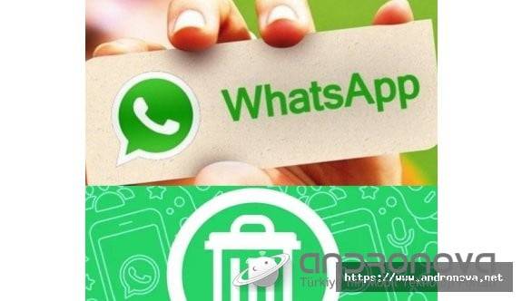 WhatsApp Kalıcı Silme Android iPhone WhatsApp Kalıcı Silme Android iPhone