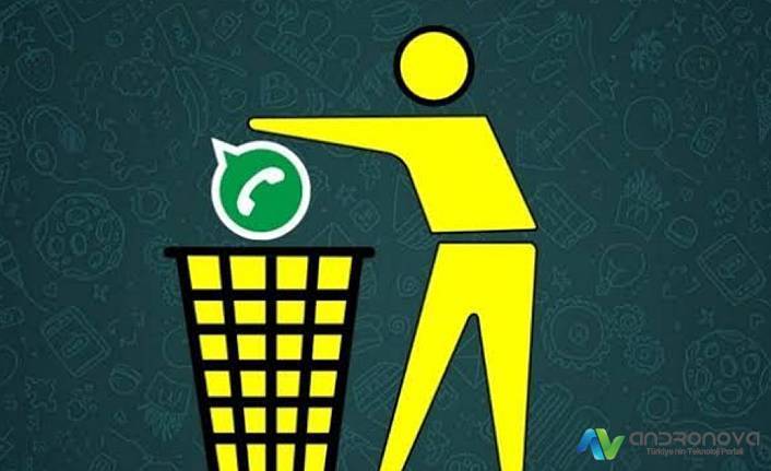 WhatsApp Açık Kalan Hesabı Silme Tamamen Kapatma