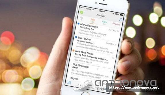iPhone' umdan Gönderildi Yazısını Değiştirme iPhone' umdan Gönderildi Yazısını Değiştirme