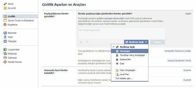 Facebook' ta fotoğraf albümleri nasıl gizlenir