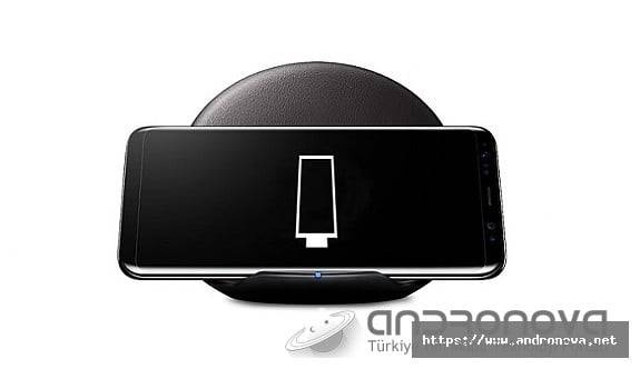 Galaxy S8 Plus telefonda kablosuz şarj sorunu Galaxy S8 Plus telefonda kablosuz şarj sorunu