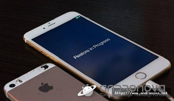 Apple iPhone Telefonda Restore Nasıl Yapılır