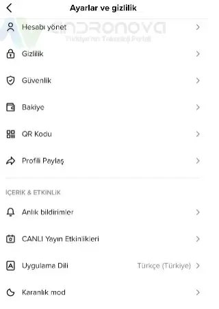 TikTok videomu kimin beğendiği gözükmüyor 