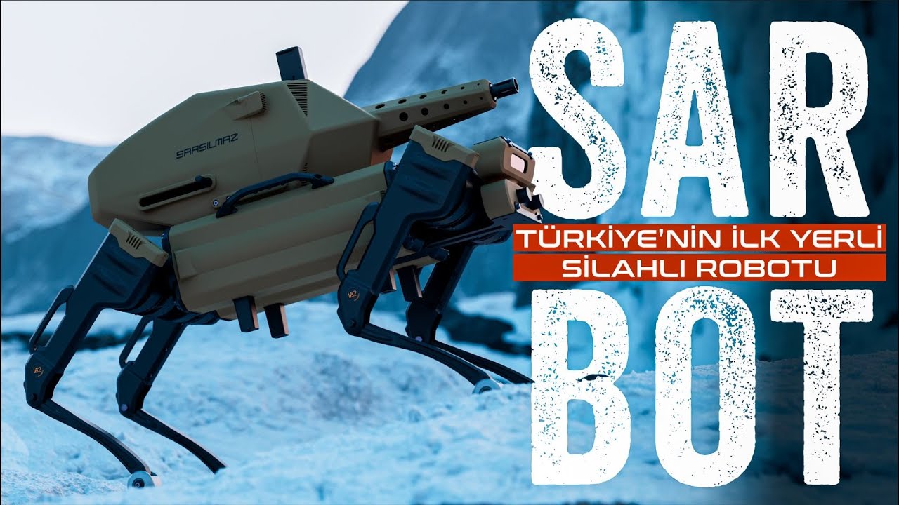 Türkiye'nin İlk Yerli Silahlı Robotu | SARBOT