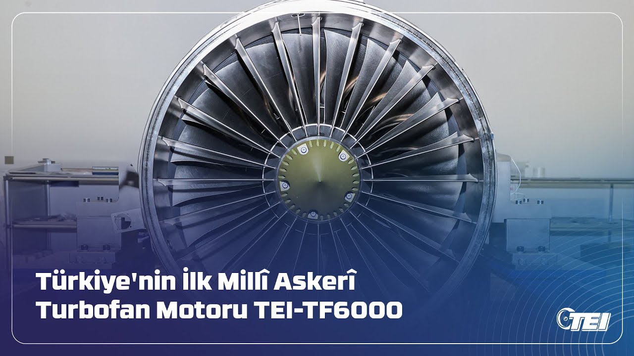 Türkiye'nin İlk Millî Askerî Turbofan Motoru