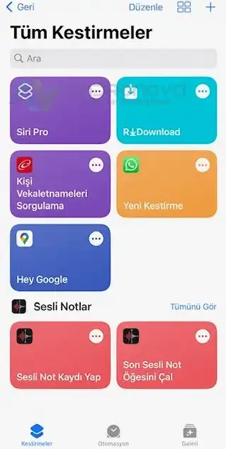 iPhone Kestirmeler Çalışmıyor mu?