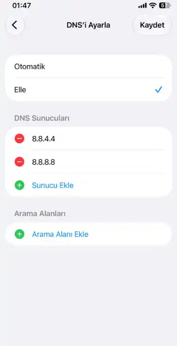 TikTok İnternet Bağlantısı Yok Hatası: 8 Adımda Çözüm TikTok internet bağlantısı yok: DNS adımı