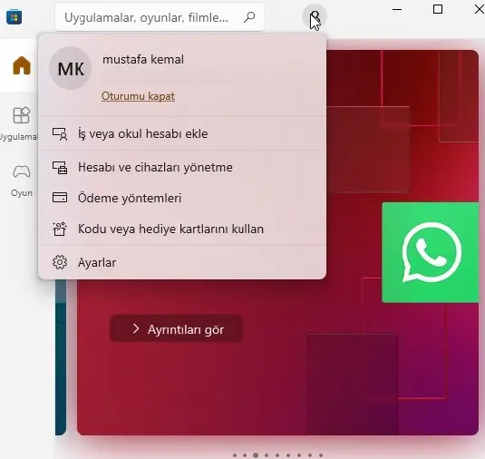 Windows 11 Microsoft Store Uygulama Kaldırma Kalkmıyor