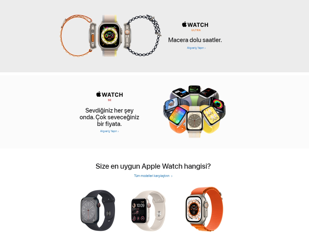 Apple Watch Servis Yok (Yurtdışı)