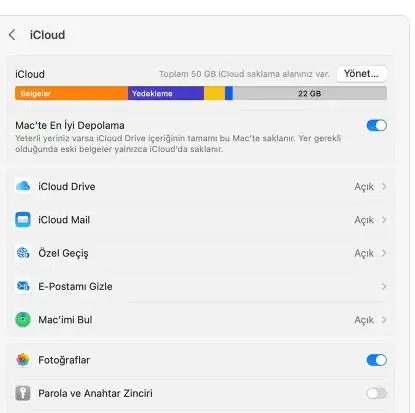 Geçiş Anahtarları iCloud Anahtar Zinciri' nize Kaydedilir Geçiş Anahtarları iCloud Anahtar Zinciri' nize Kaydedilir