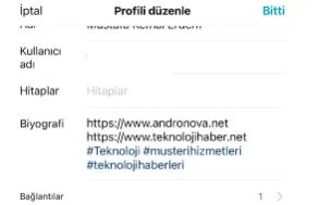 Instagram Biyografi Birden Fazla Bağlantı Ekleme