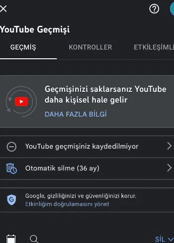 YouTube Arama Geçmişi Silinmiyor 5 Adımda Silme