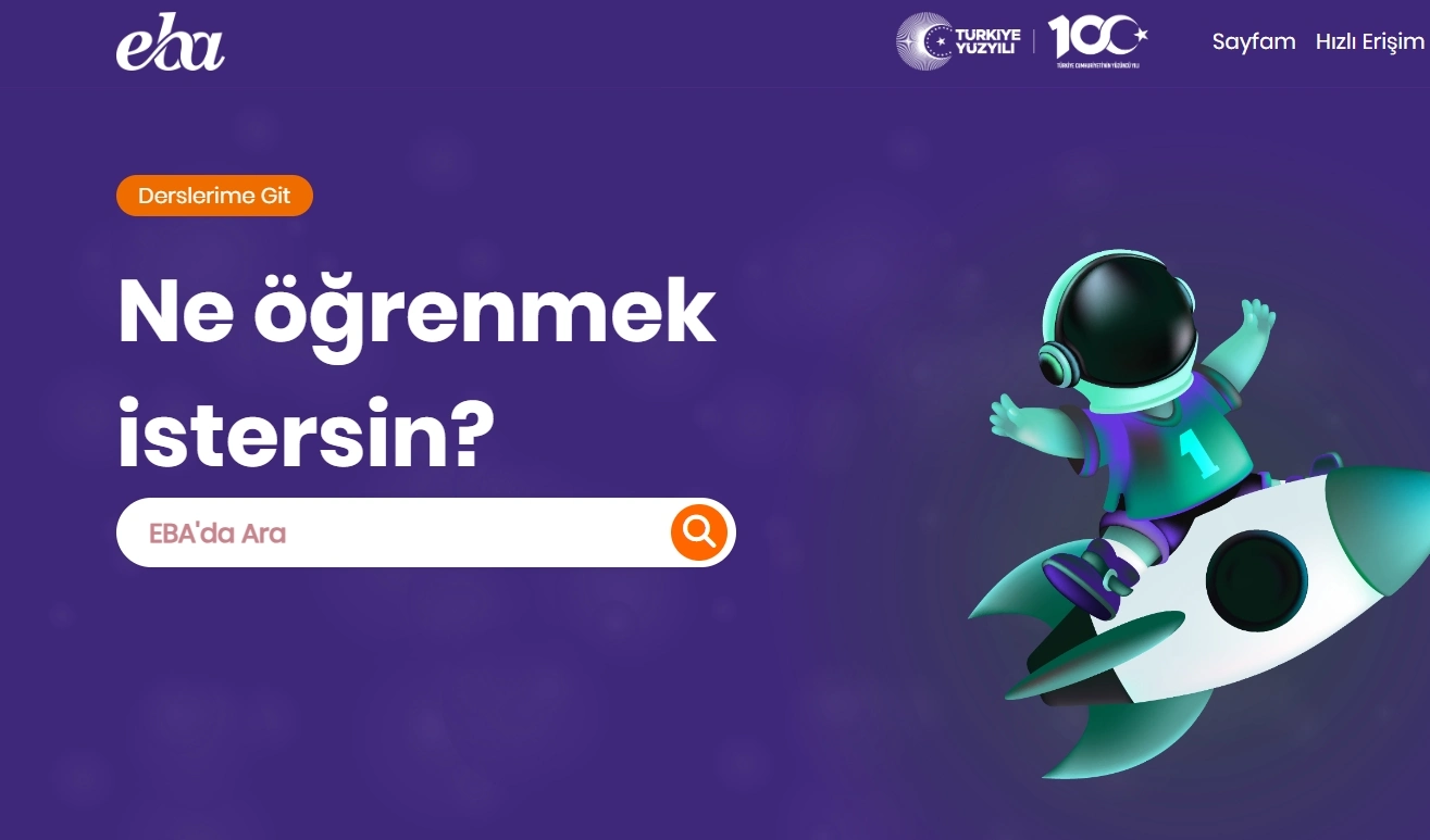 EBA Tek Kullanımlık Şifre Alma Veli Girişi