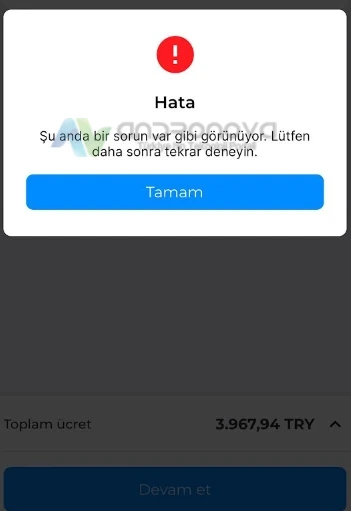 Ajet Şu Anda Bir Sorun Var Gibi Görünüyor Hatası Ajet Şu Anda Bir Sorun Var Gibi Görünüyor Hatası