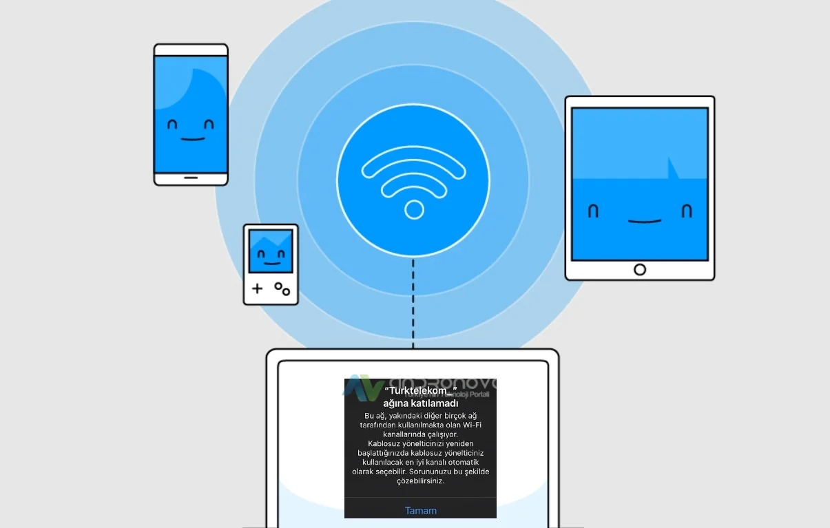 WiFi Ağına Katılamadı iphone