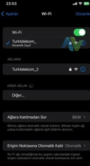 iPhone' da Wi-Fi Güvenlik Zayıf Ne Demek? iPhone' da Wi-Fi Güvenlik Zayıf Ne Demek?