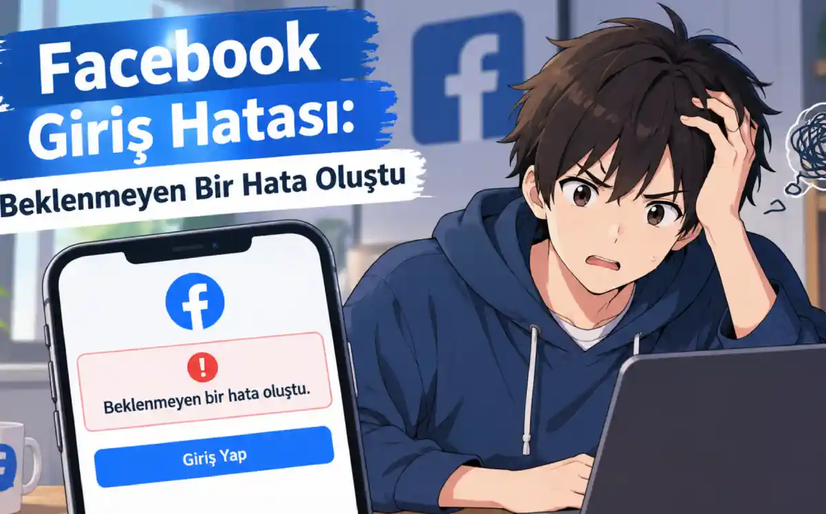 Facebook Beklenmeyen Bir Hata Oluştu